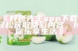 好色先生旧版下载无广告：畅享无烦恼的经典游戏体验